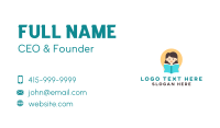 Girl Business Card example 2