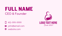 Pregnant Business Card example 3