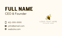 Cute Flying Bee Business Card