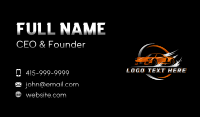 Car Racing Motorsport Business Card