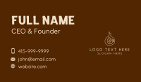 Hot Coffee Cafe  Business Card