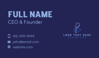 Professional Businessman Employee Business Card Design