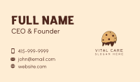 Chocolate Cookie Mascot Business Card