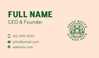 Green Toad Doodle Business Card