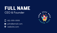 Clown Birthday Surprise Business Card
