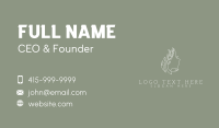 Natural Woman Wellness Business Card