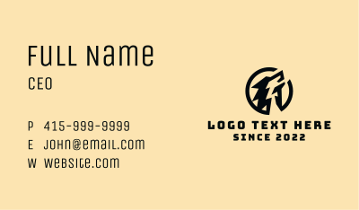 Gaming Wolf Team Business Card