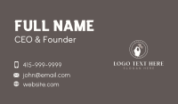 Wellness Spa Florist Business Card