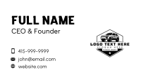 SUV Automotive Car Business Card