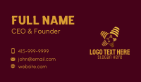 Spiral Business Card example 3