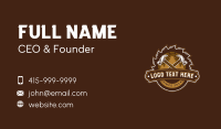 Hammer Sawmill Woodwork Business Card