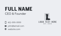 Feet Business Card example 2