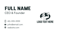 Dumbbell Business Card example 2