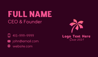 Lily Flower Plant Business Card