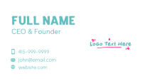 Kiddy Business Card example 3