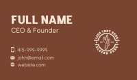 Western Cactus Seal  Business Card