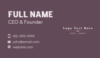 Simple Diamond Business Business Card