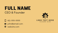 Star Real Estate Building Business Card Design