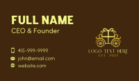 Carriage Business Card example 1