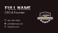 Car Wash Detailing Business Card