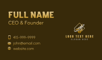 Finance Trading Stock Market Business Card