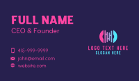 Sound System Business Card example 1