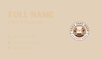 Coffee Filter Business Card example 3