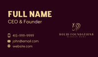Luxury Equine Horse Business Card