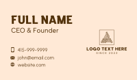 Woven Textile Fabric Business Card