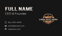 Car Vehicle Garage Business Card Design