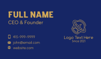 Gold Star Planet  Business Card