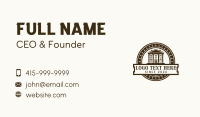 Residence Realty Hotel Business Card