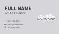 Street Business Card example 4