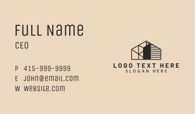 Home Architect Builder Business Card