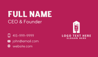 Home Paint Brush Business Card Design