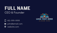 Hammer Construction Renovation Business Card Design