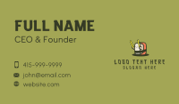 Food Critic Business Card example 3
