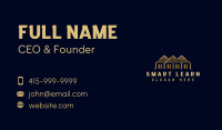 Real Estate House Roofing Business Card