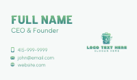 Sustainable Garbage Compost Business Card