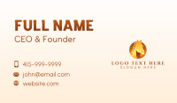 Luxury Equestrian Horse Business Card