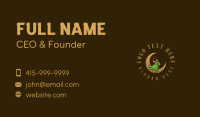 Moon Warrior Gaming Business Card