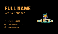 Wild Tiger Video Game Business Card Design