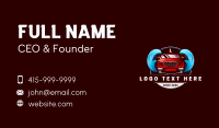 Car wash Garage Detailing Business Card