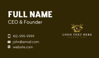 Shield Deer Antler Business Card