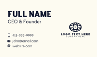 Global Eye Letter Business Card