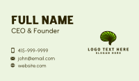 Green Healthy Brain  Business Card