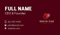 Heart Mental Health Business Card Image Preview