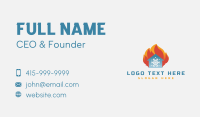 Hot Business Card example 1