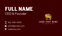 Griffin Lion Wings Business Card Design