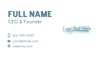 Feminine  Product Business Card example 3